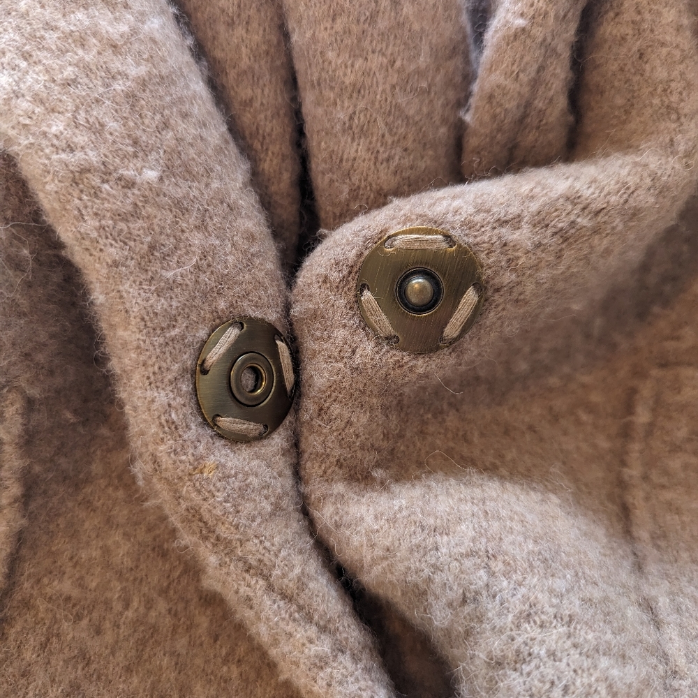 Vince Alpaca Wool cardigan coat - Picture 5 of 11